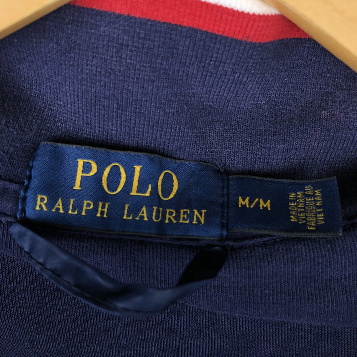 Ralph Lauren POLO RALPH LAUREN Sweat Full Zip Hoodie Men's M cotton navy blue type Vintage Second Hand