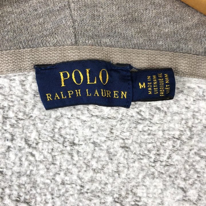 Ralph Lauren POLO RALPH LAUREN Sweat Full Zip Hoodie Men's M cotton gray type Vintage Second Hand