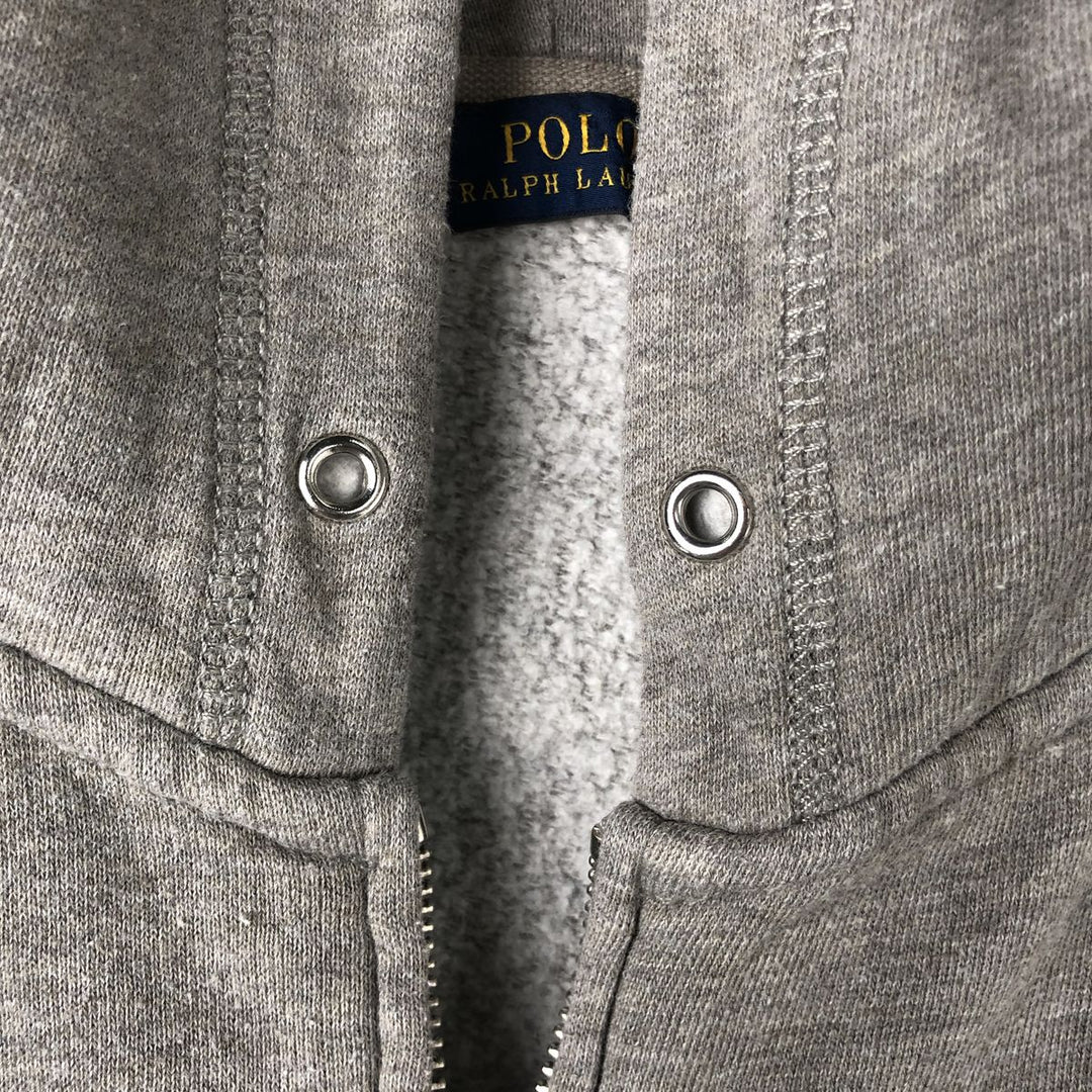 Ralph Lauren POLO RALPH LAUREN Sweat Full Zip Hoodie Men's M cotton gray type Vintage Second Hand