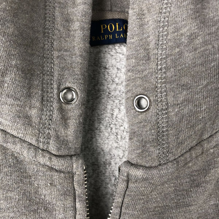 Ralph Lauren POLO RALPH LAUREN Sweat Full Zip Hoodie Men's M cotton gray type Vintage Second Hand