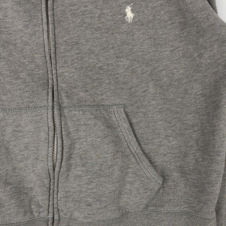 Ralph Lauren POLO RALPH LAUREN Sweat Full Zip Hoodie Men's M cotton gray type Vintage Second Hand