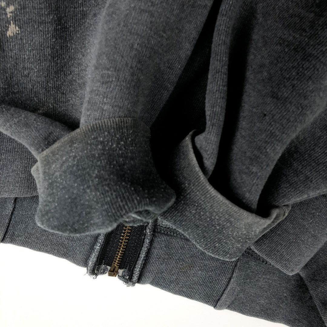 Carhartt ORIGINAL FIT sweat full zip hoodie, men's size M cotton gray type Vintage Second Hand