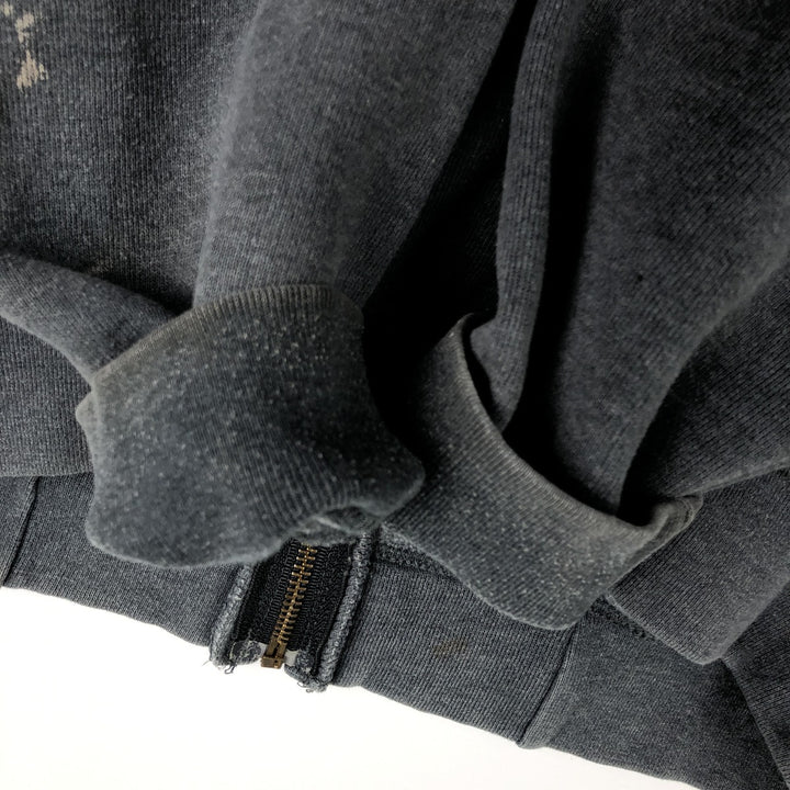 Carhartt ORIGINAL FIT sweat full zip hoodie, men's size M cotton gray type Vintage Second Hand