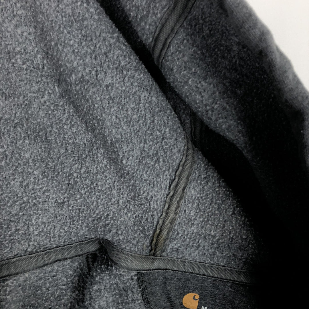 Carhartt ORIGINAL FIT sweat full zip hoodie, men's size M cotton gray type Vintage Second Hand