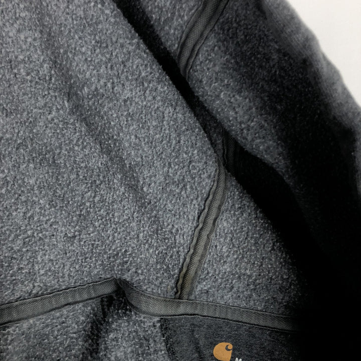 Carhartt ORIGINAL FIT sweat full zip hoodie, men's size M cotton gray type Vintage Second Hand