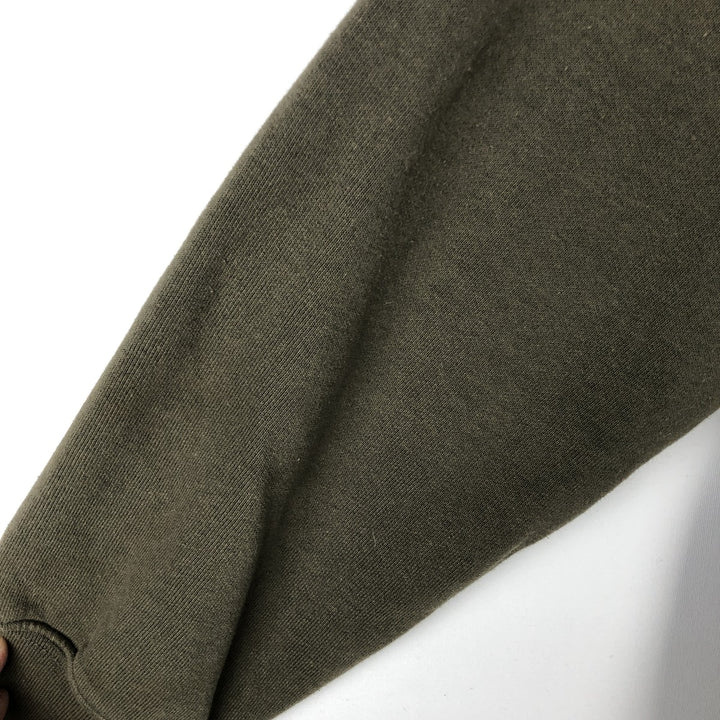 Carhartt Northern Plains Ag Advertising Full-Zip Sweatshirt Hoodie (Men's Size S) cotton Khaki type Vintage Second Hand