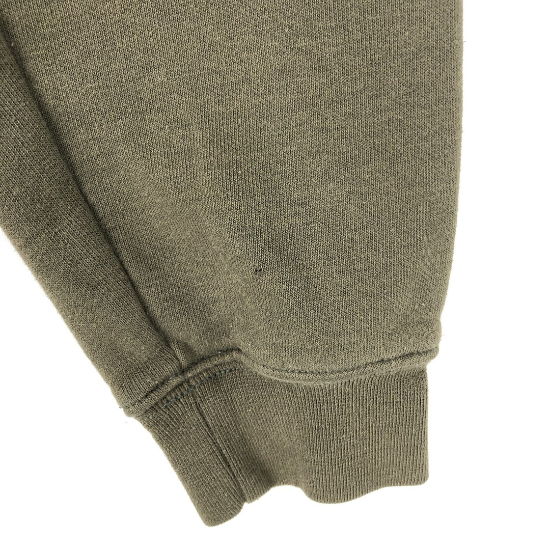 Carhartt Northern Plains Ag Advertising Full-Zip Sweatshirt Hoodie (Men's Size S) cotton Khaki type Vintage Second Hand