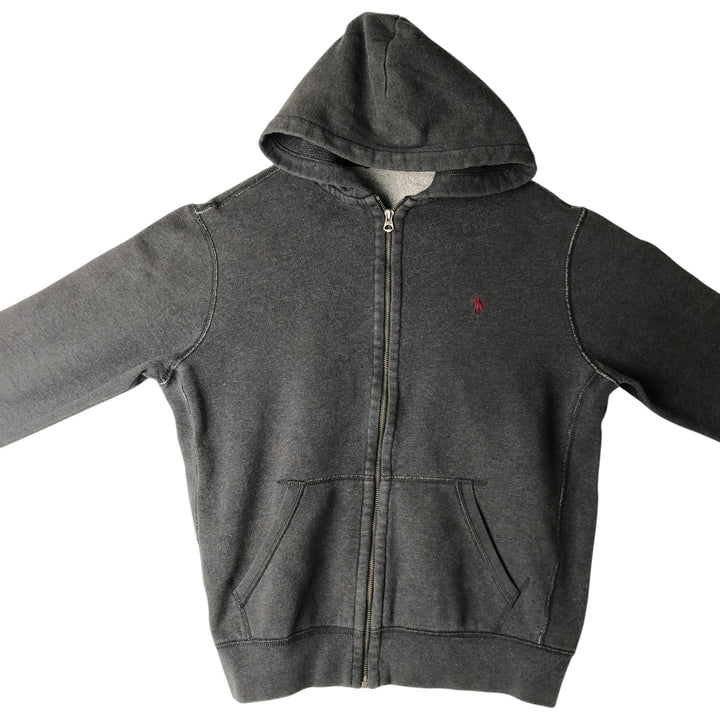 Ralph Lauren POLO RALPH LAUREN Sweat Full Zip Hoodie Men's L size cotton gray type Vintage Second Hand