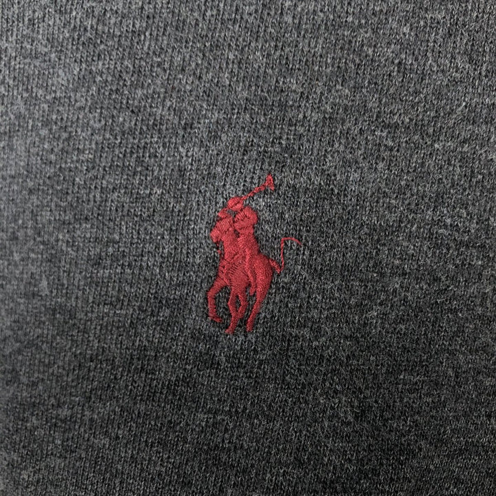Ralph Lauren POLO RALPH LAUREN Sweat Full Zip Hoodie Men's L size cotton gray type Vintage Second Hand