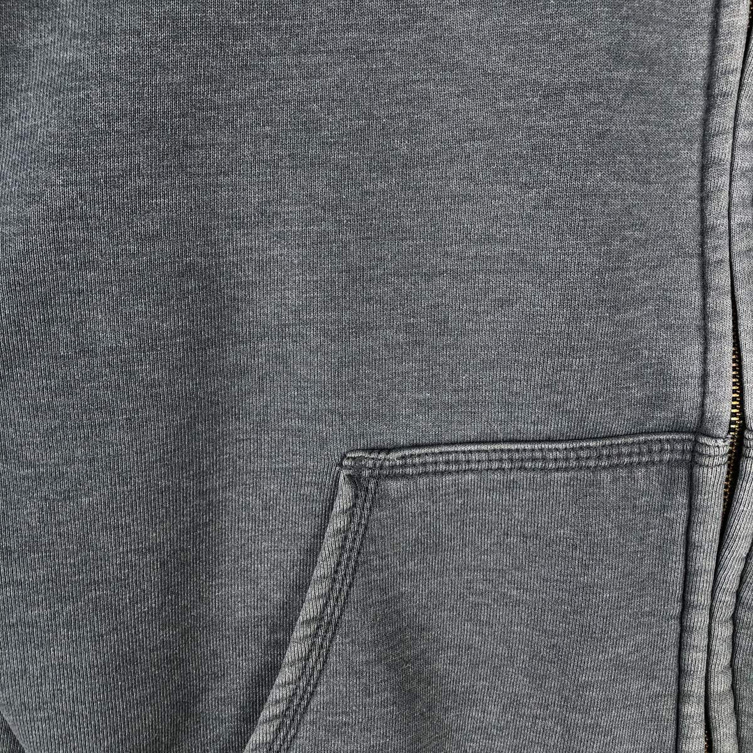 Carhartt Original Fit Full-Zip Sweatshirt, Men's XL cotton gray type Vintage Second Hand