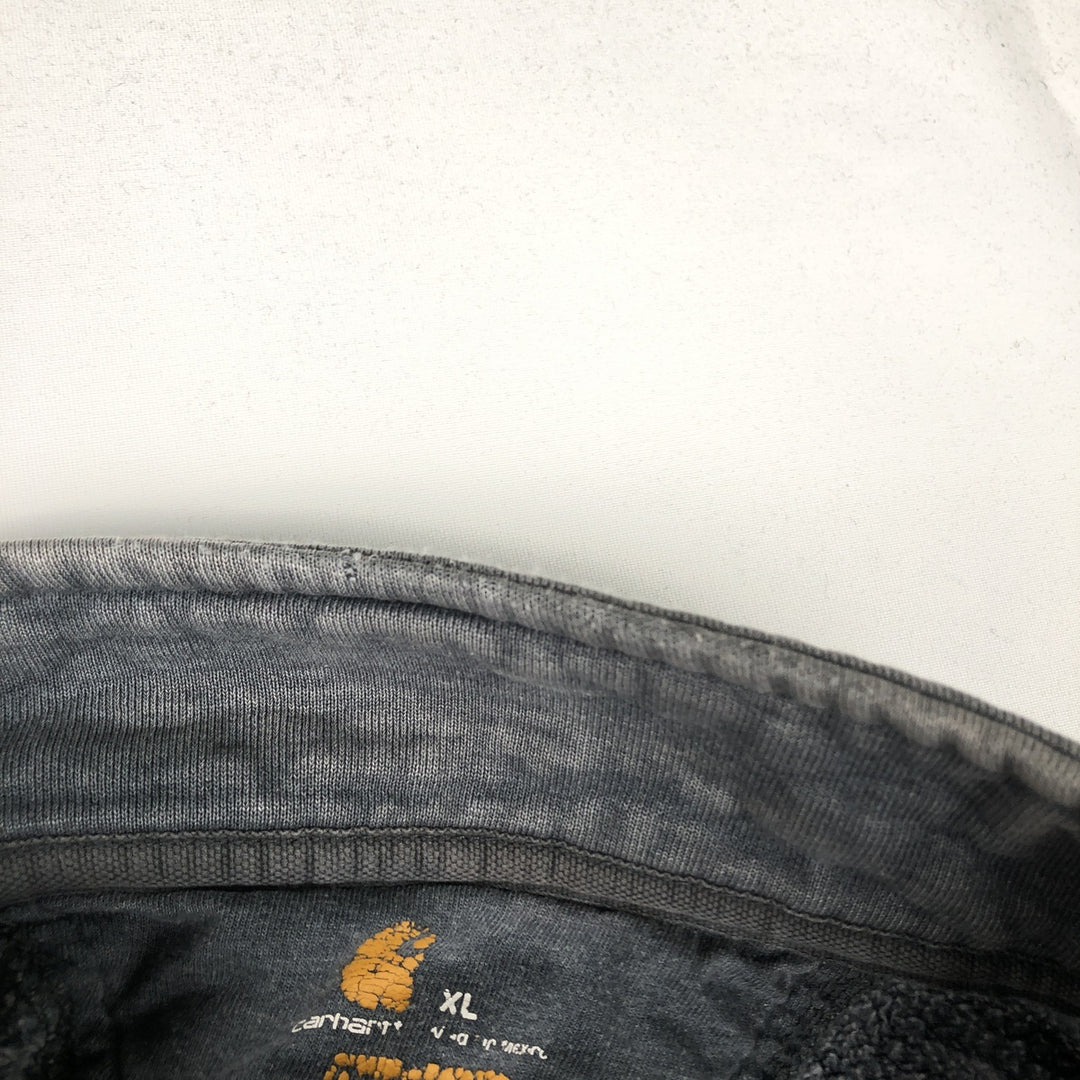 Carhartt Original Fit Full-Zip Sweatshirt, Men's XL cotton gray type Vintage Second Hand