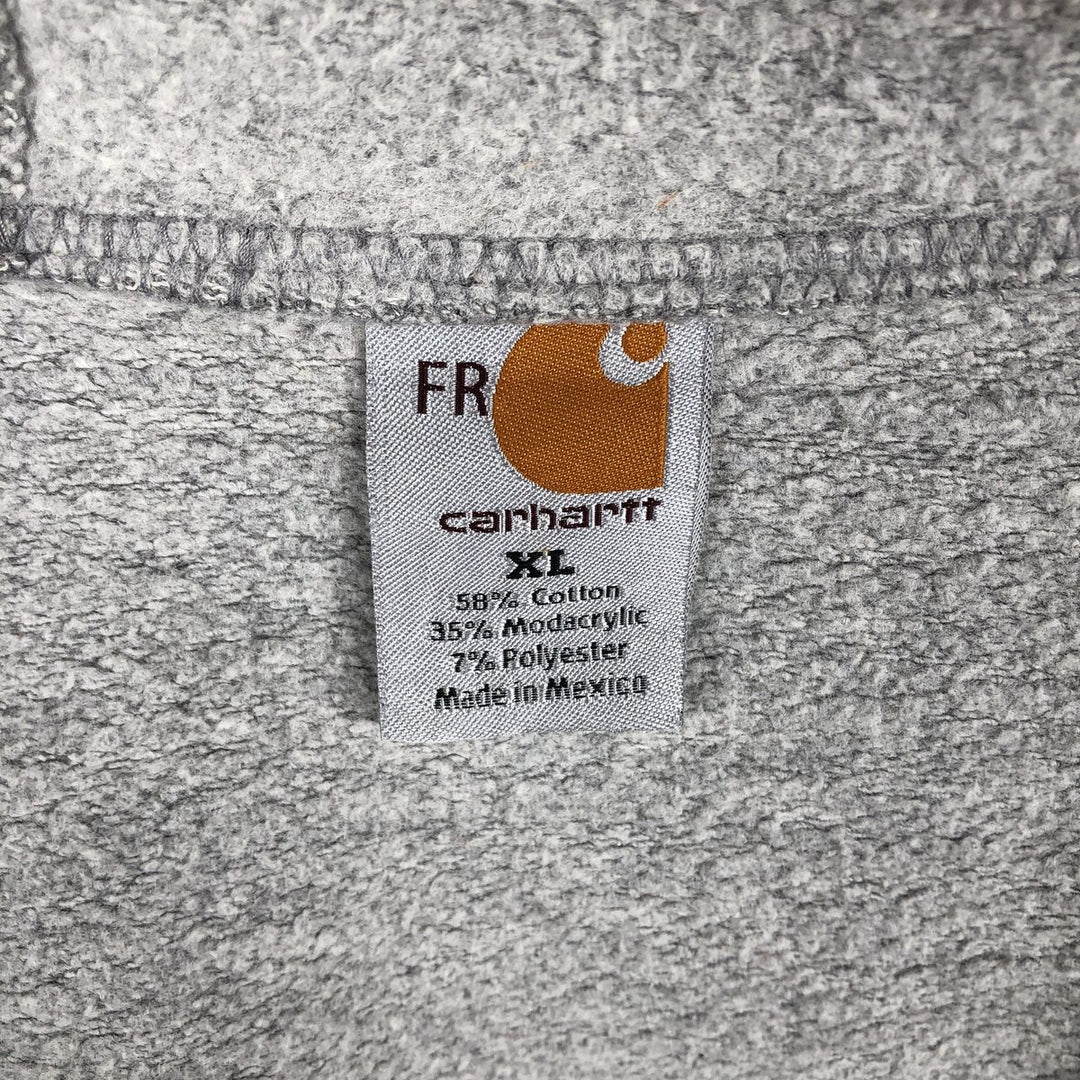 Carhartt FR Series Full-Zip Hoodie, Men's XL cotton gray type Vintage Second Hand
