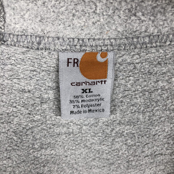 Carhartt FR Series Full-Zip Hoodie, Men's XL cotton gray type Vintage Second Hand