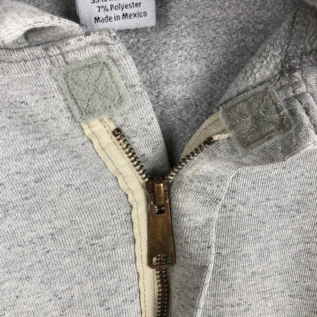 Carhartt FR Series Full-Zip Hoodie, Men's XL cotton gray type Vintage Second Hand
