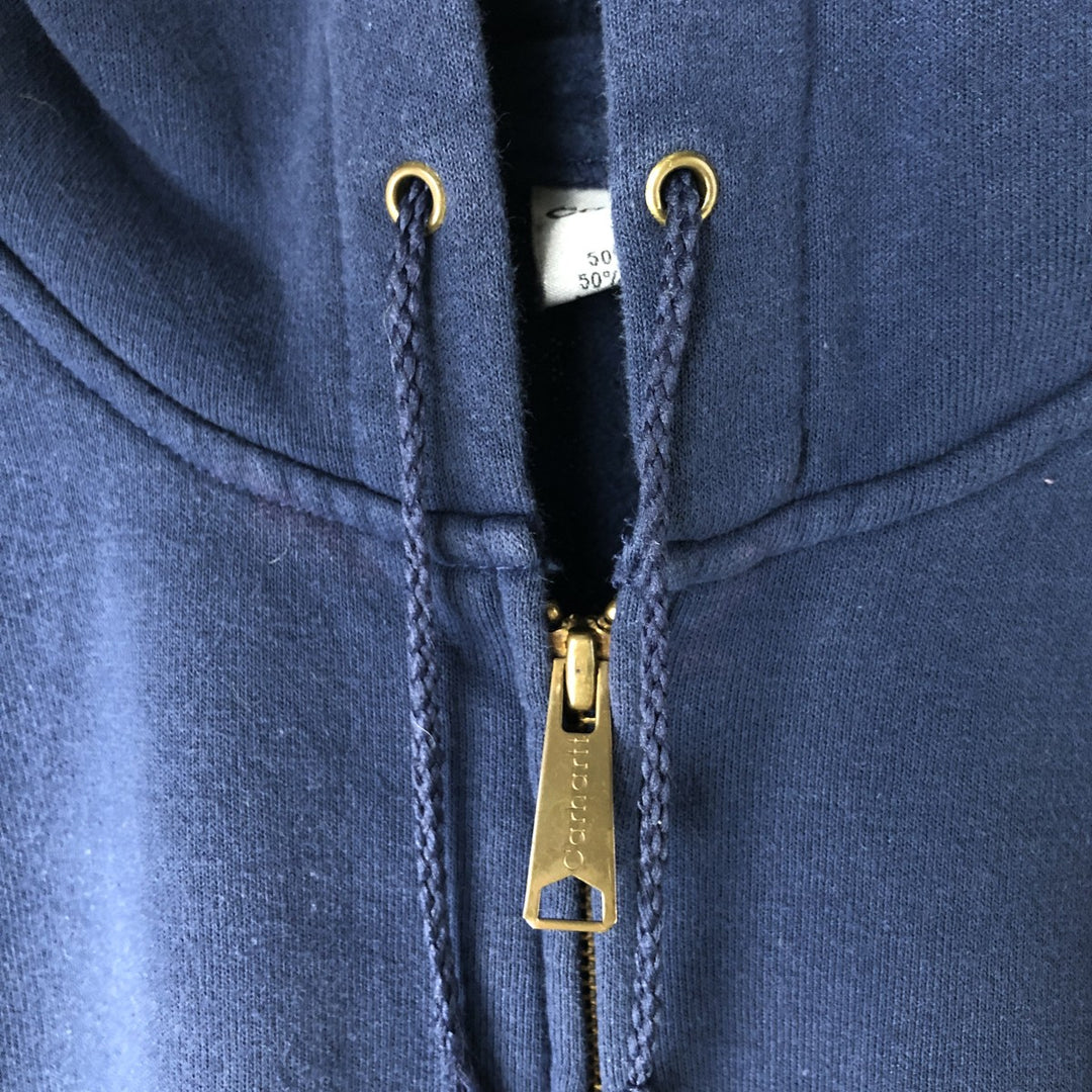 Carhartt Sweat Full Zip Hoodie Men's XL cotton navy blue type Vintage Second Hand