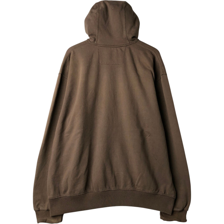Carhartt Sweat Full Zip Hoodie Men's XL cotton brown type Vintage Second Hand
