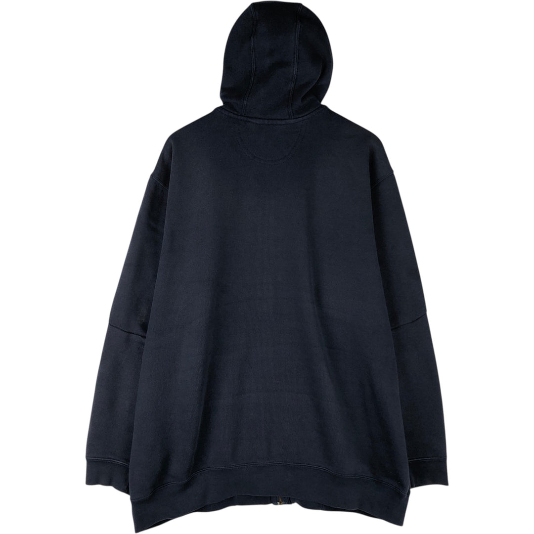Carhartt Loose Fit Sweat Full Zip Hoodie, Men's XL cotton navy blue type Vintage Second Hand