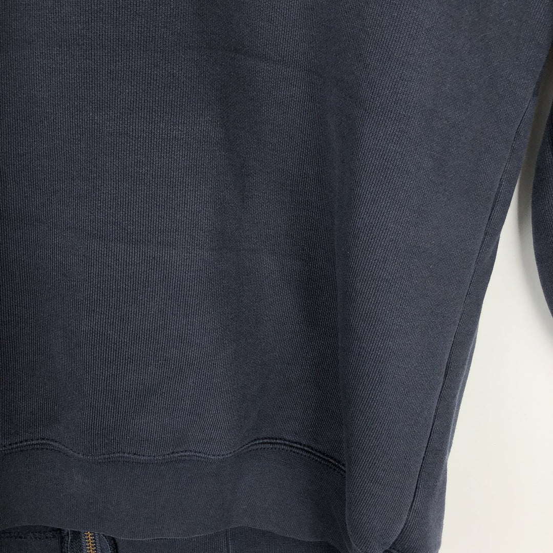 Carhartt Loose Fit Sweat Full Zip Hoodie, Men's XL cotton navy blue type Vintage Second Hand