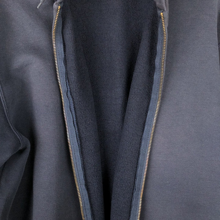 Carhartt Loose Fit Sweat Full Zip Hoodie, Men's XL cotton navy blue type Vintage Second Hand