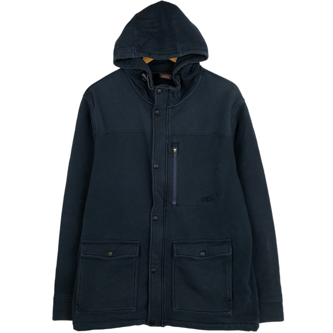 Nike 6.0 Sweat Full-Zip Hoodie, Men's Size L (approx.) cotton navy blue type Vintage Second Hand