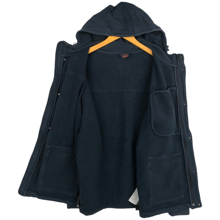 Nike 6.0 Sweat Full-Zip Hoodie, Men's Size L (approx.) cotton navy blue type Vintage Second Hand
