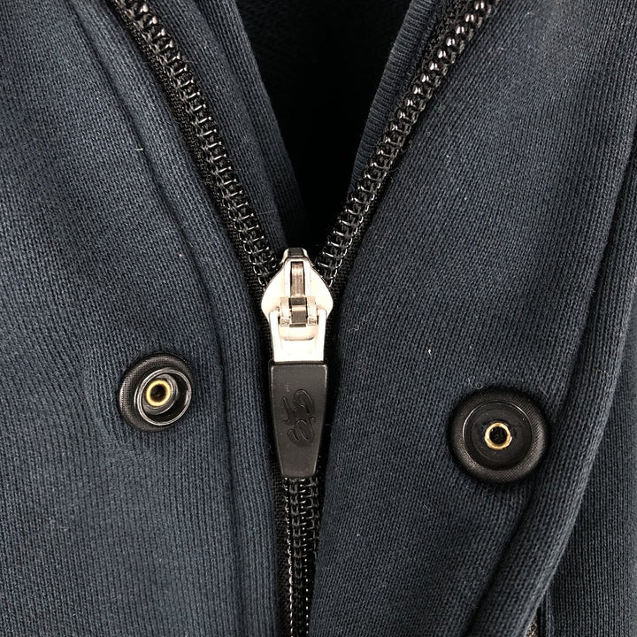 Nike 6.0 Sweat Full-Zip Hoodie, Men's Size L (approx.) cotton navy blue type Vintage Second Hand