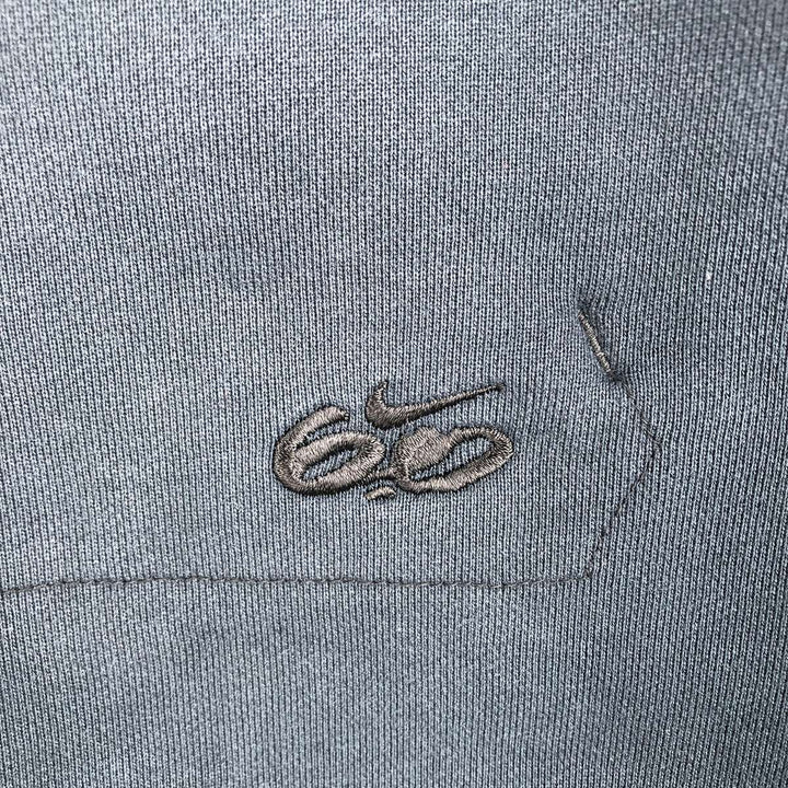 Nike 6.0 Sweat Full-Zip Hoodie, Men's Size L (approx.) cotton navy blue type Vintage Second Hand