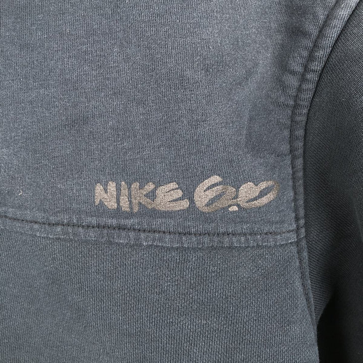 Nike 6.0 Sweat Full-Zip Hoodie, Men's Size L (approx.) cotton navy blue type Vintage Second Hand