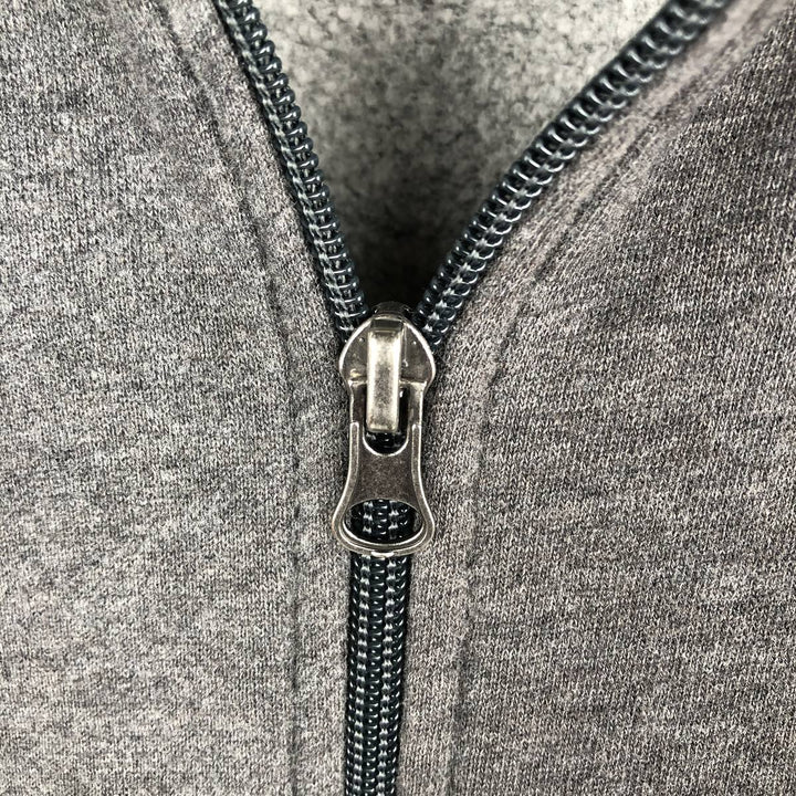 Ralph Lauren POLO by Ralph Lauren full zip sweatshirt, men's size L cotton gray type Vintage Second Hand