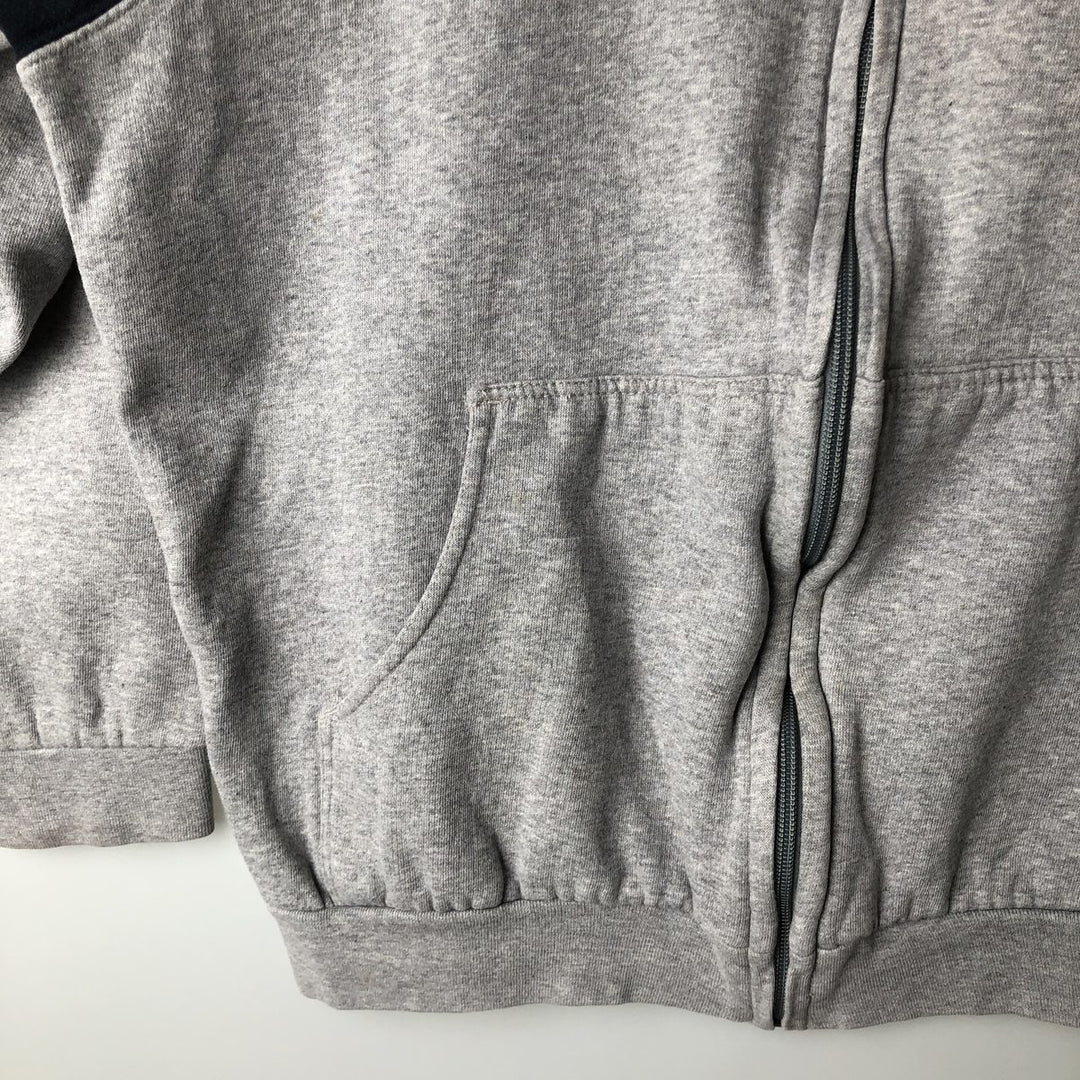 Ralph Lauren CHAPS full-zip sweatshirt hoodie, men's size M cotton gray type Vintage Second Hand