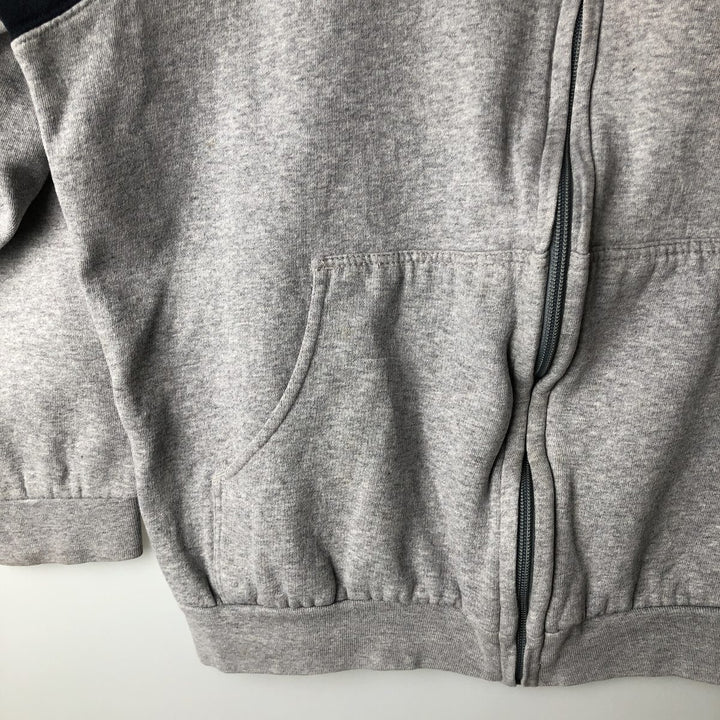 Ralph Lauren CHAPS full-zip sweatshirt hoodie, men's size M cotton gray type Vintage Second Hand