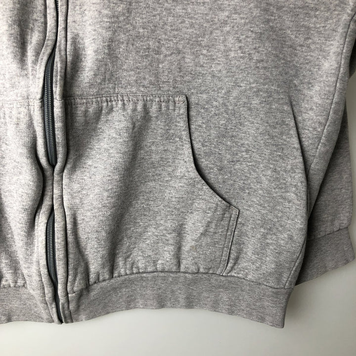 Ralph Lauren CHAPS full-zip sweatshirt hoodie, men's size M cotton gray type Vintage Second Hand