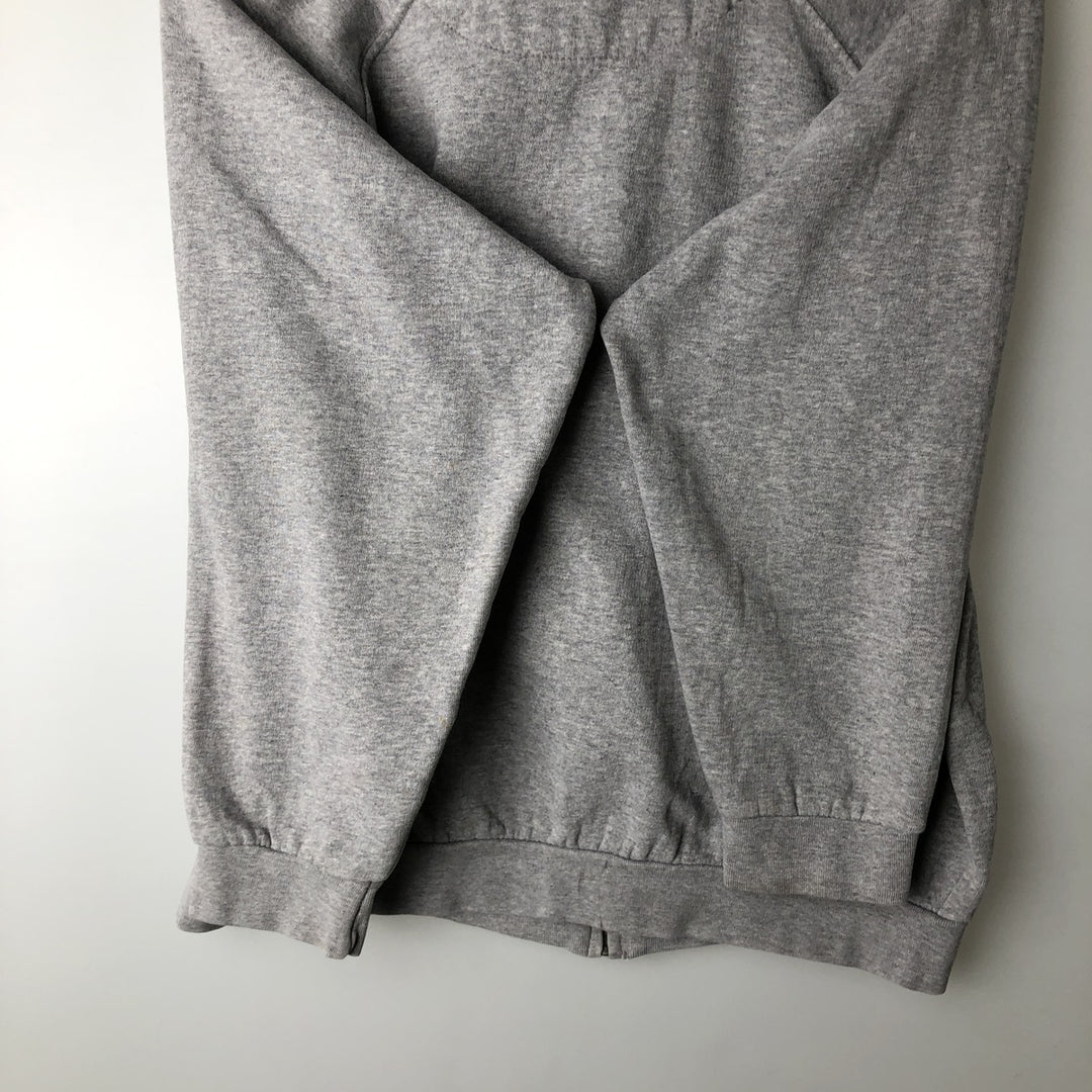 Ralph Lauren CHAPS full-zip sweatshirt hoodie, men's size M cotton gray type Vintage Second Hand
