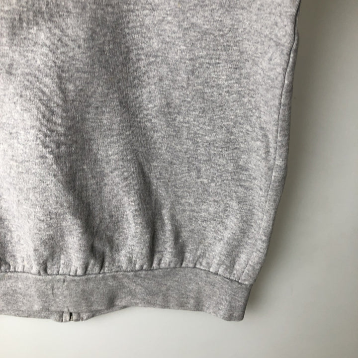 Ralph Lauren CHAPS full-zip sweatshirt hoodie, men's size M cotton gray type Vintage Second Hand