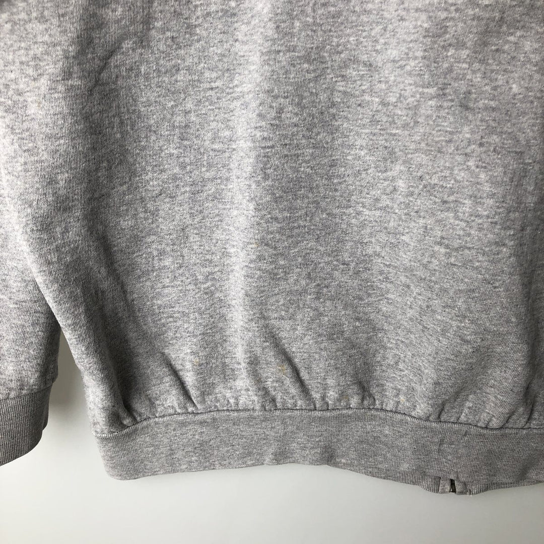 Ralph Lauren CHAPS full-zip sweatshirt hoodie, men's size M cotton gray type Vintage Second Hand