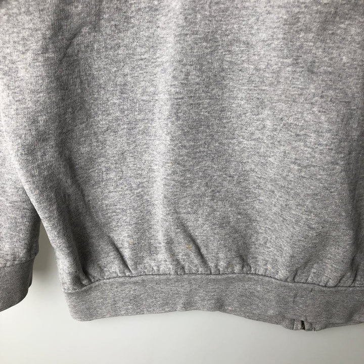Ralph Lauren CHAPS full-zip sweatshirt hoodie, men's size M cotton gray type Vintage Second Hand