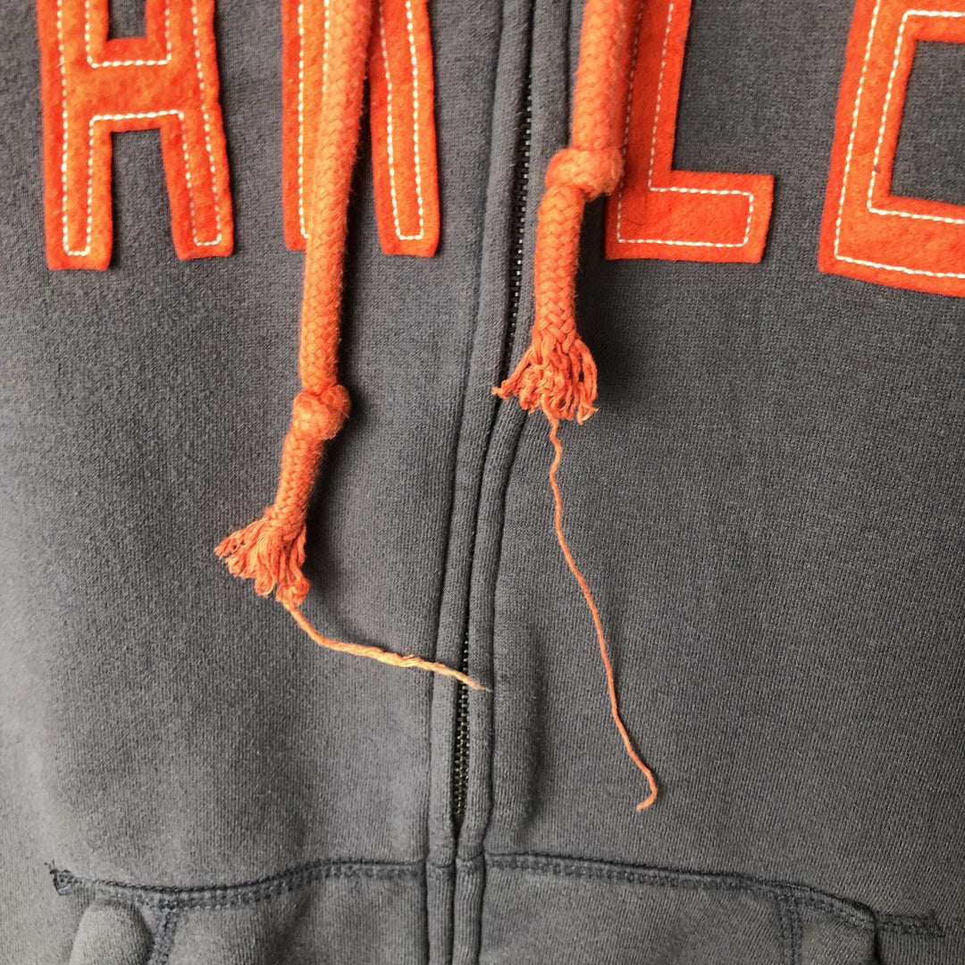 Harley-Davidson MUSEUM Sweat Full-Zip Hoodie, Men's Size XL (approx.) cotton gray type Vintage Second Hand