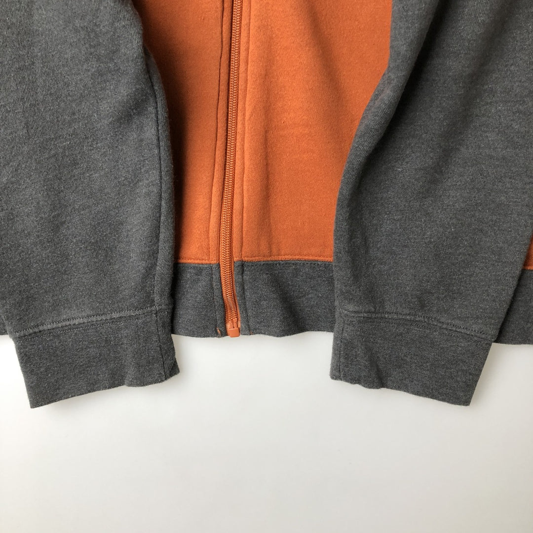 Harley-Davidson Sweat Full Zip Hoodie Men's L size cotton orange type Vintage Second Hand