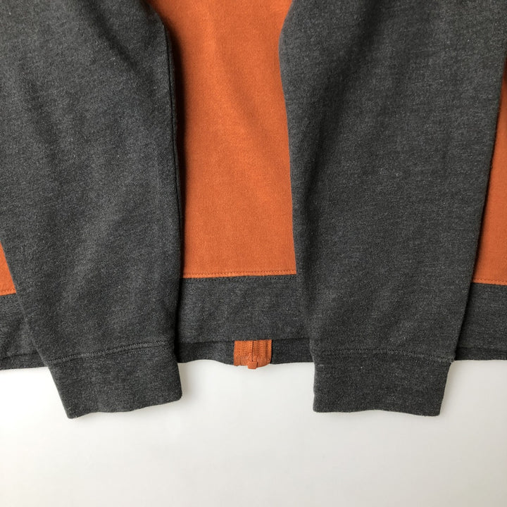 Harley-Davidson Sweat Full Zip Hoodie Men's L size cotton orange type Vintage Second Hand