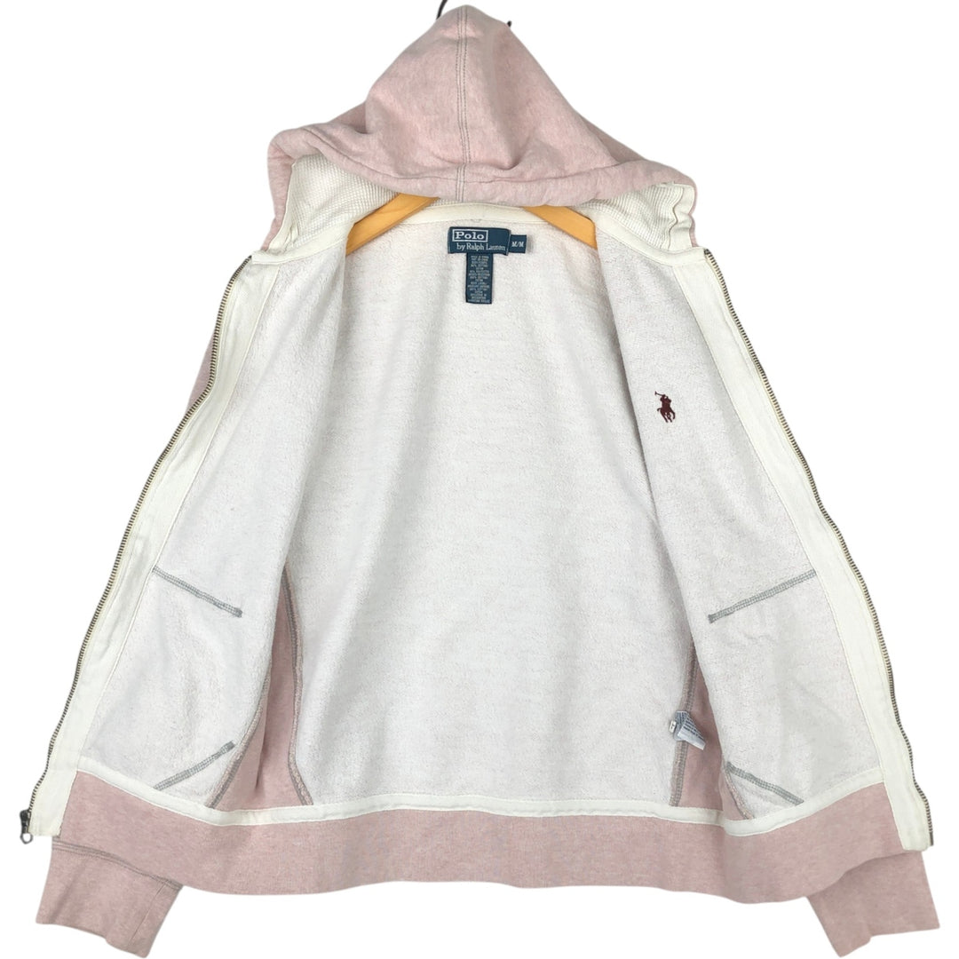 Ralph Lauren POLO by Ralph Lauren Sweat Full Zip Hoodie Men's M cotton pink type Vintage Second Hand