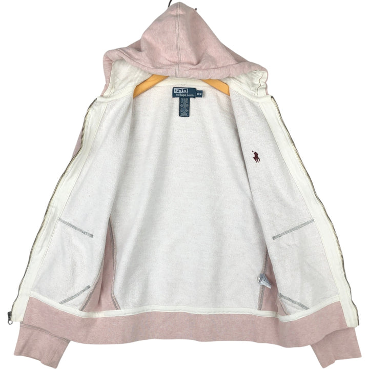 Ralph Lauren POLO by Ralph Lauren Sweat Full Zip Hoodie Men's M cotton pink type Vintage Second Hand