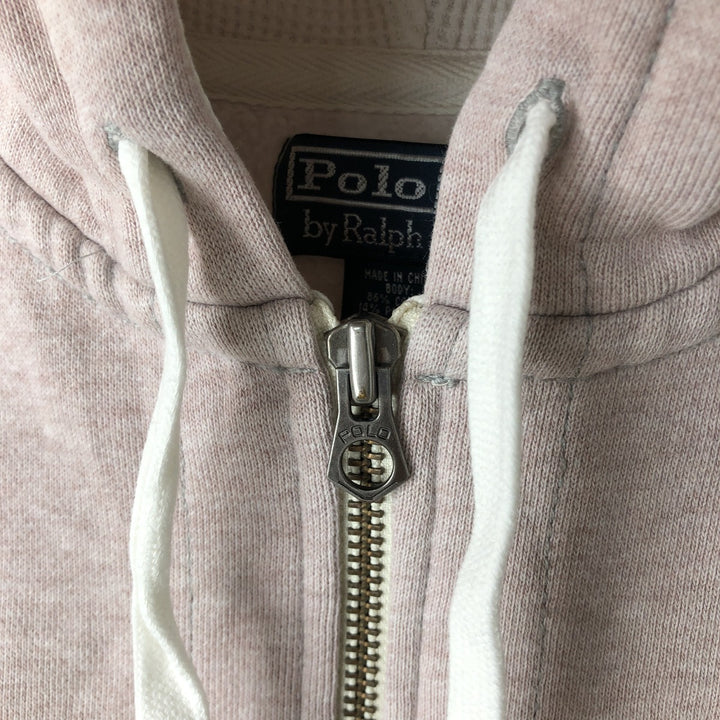 Ralph Lauren POLO by Ralph Lauren Sweat Full Zip Hoodie Men's M cotton coral Vintage Second Hand