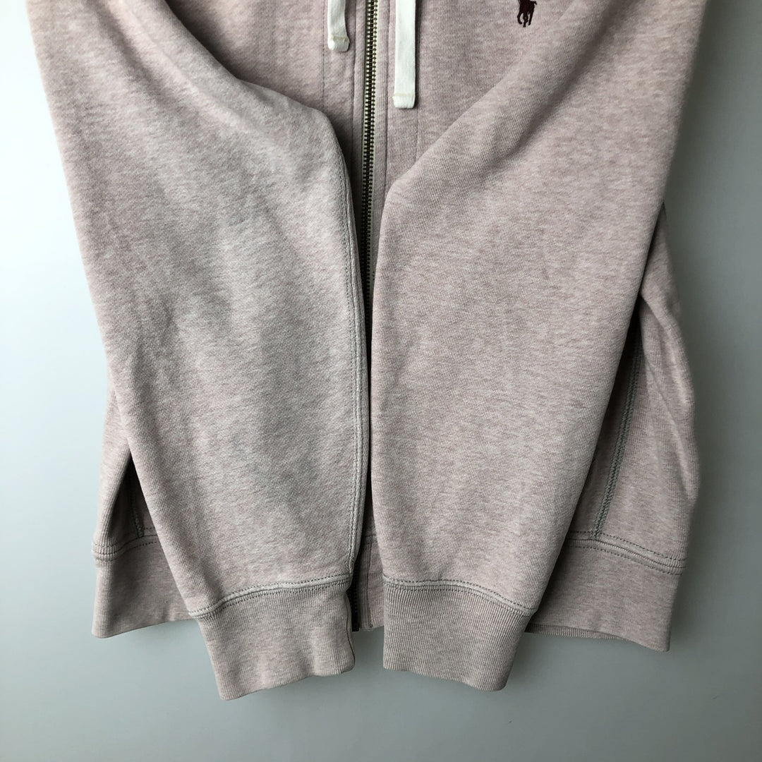 Ralph Lauren POLO by Ralph Lauren Sweat Full Zip Hoodie Men's M cotton coral Vintage Second Hand