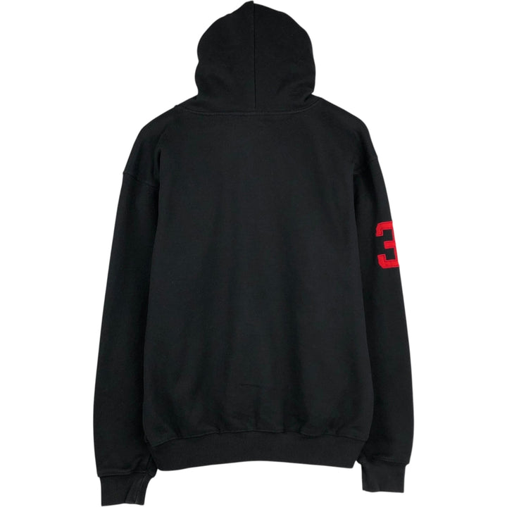 Ralph Lauren CLASSIC FIT Big Pony Sweat Full-Zip Hoodie, Men's Size M (approx.) cotton black type Vintage Second Hand