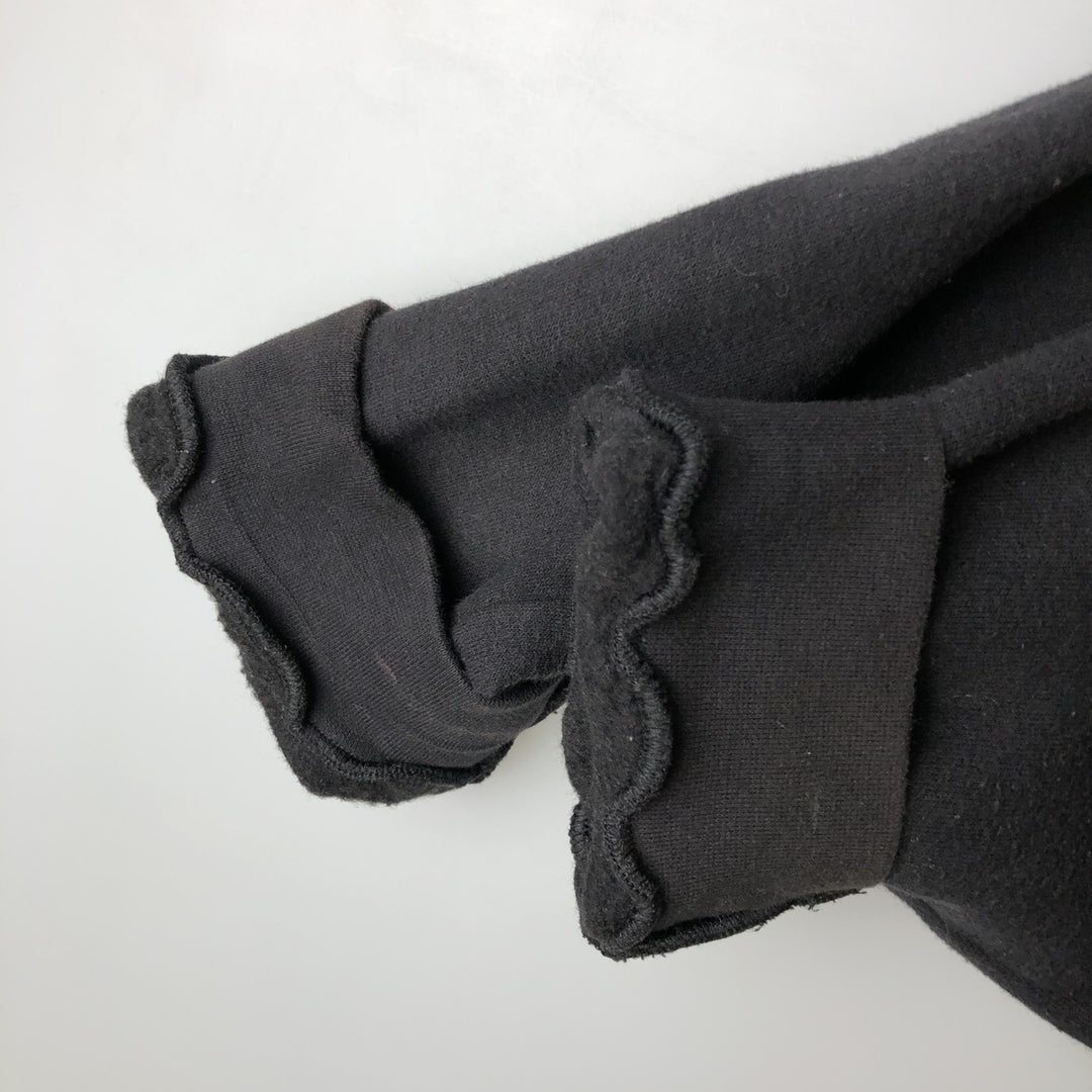 Harley-Davidson Sweat Full-Zip Hoodie, Men's Size XXXL (approx.) cotton black type Vintage Second Hand