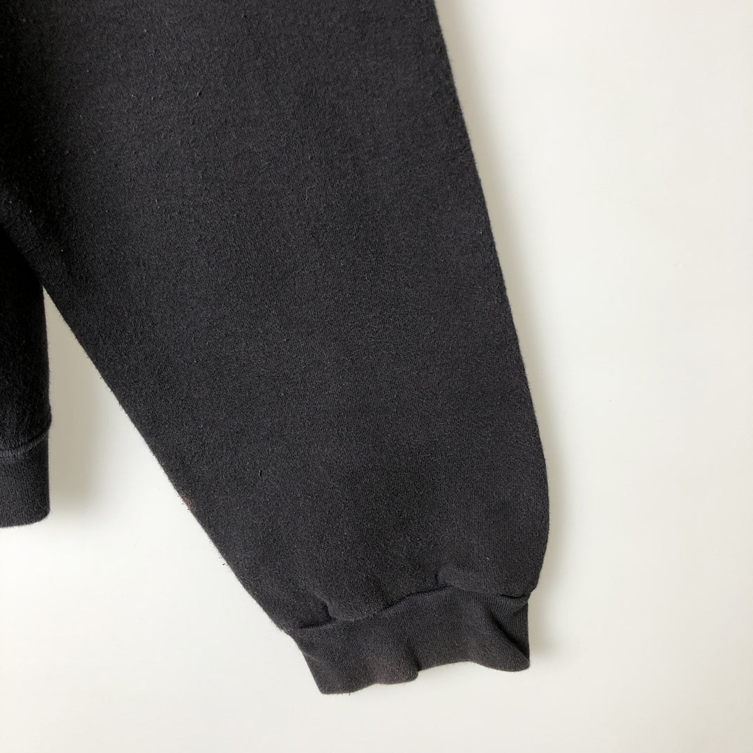 Harley-Davidson Sweat Full-Zip Hoodie, Men's Size XXXL (approx.) cotton black type Vintage Second Hand