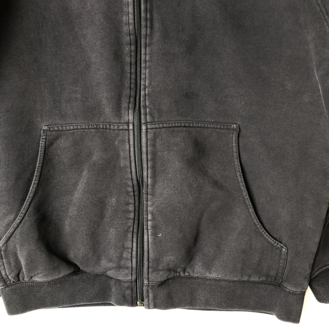 Ralph Lauren CHAPS Sweat Full-Zip Hoodie, Men's Size S (approx.) cotton black type Vintage Second Hand