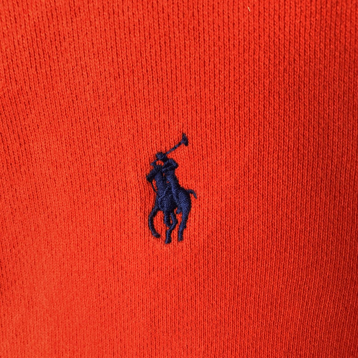 Ralph Lauren POLO by Ralph Lauren Sweat Full Zip Hoodie Men's L size cotton red type Vintage Second Hand
