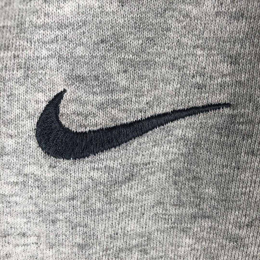 Nike Sweat Full Zip Hoodie Men's Size L cotton gray type Vintage Second Hand