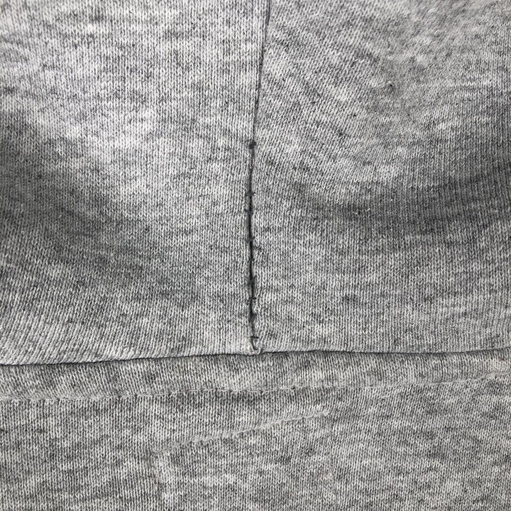 Nike Sweat Full Zip Hoodie Men's Size L cotton gray type Vintage Second Hand